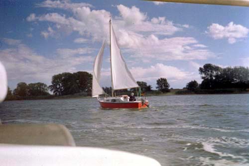 Auf der Elbe