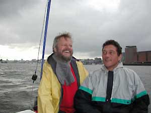 Peter, Norbert im Hafen