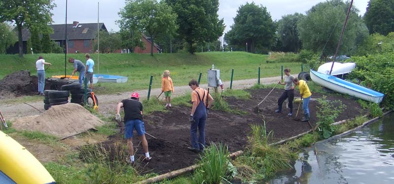 Gartenarbeit